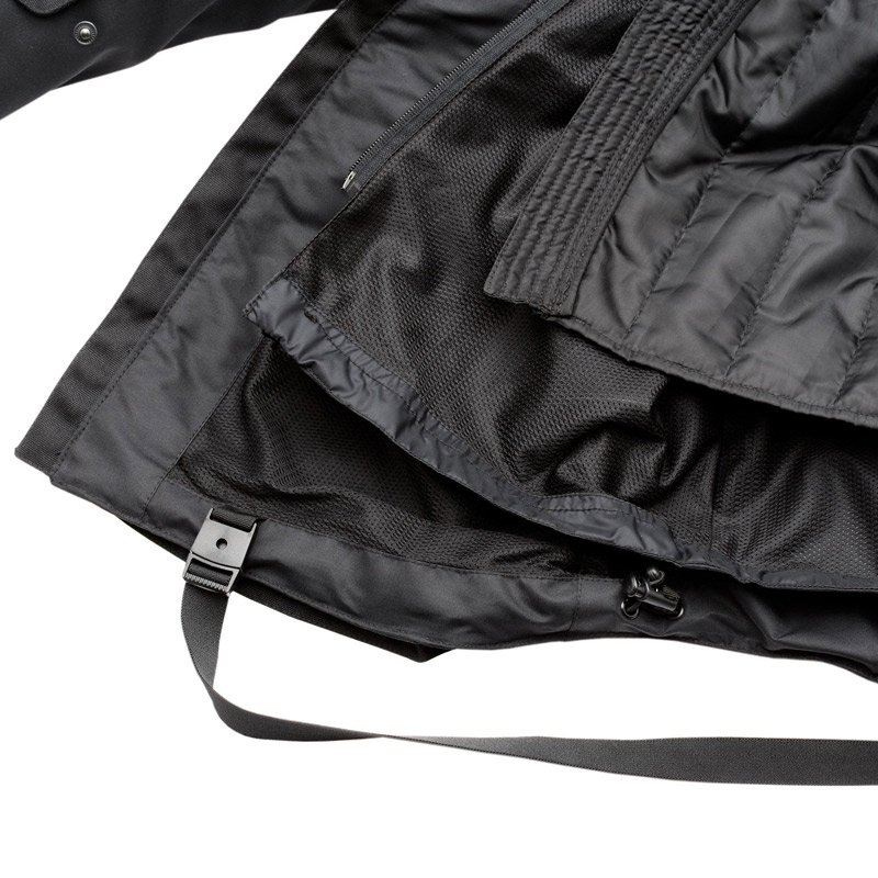 Tur Μπουφάν Μηχανής Himalaya Hydroscud® Ανδρικό 4 εποχών μαύρο/γκρι